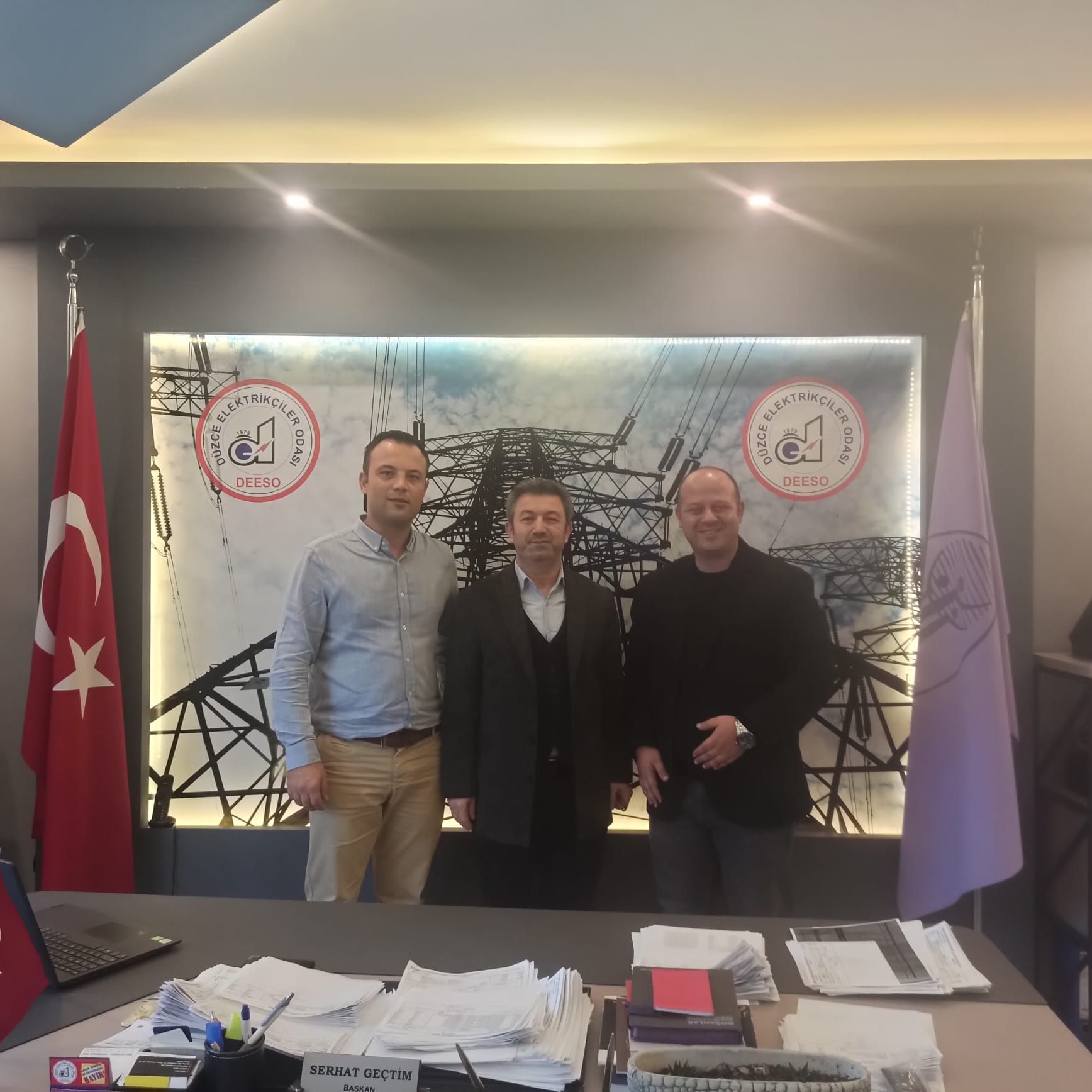 MAKEL Türkiye Satış Müdürü ve Satış Temsilcisinin odamıza ziyareti